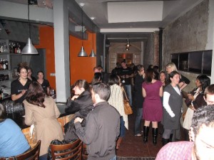 Looking front to back.