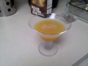 Oooo, golden! But no flowers.