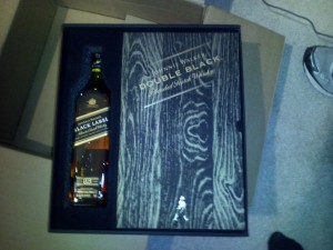 Hey look, a fifth of Johnny Black!