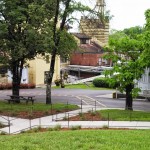 Outside at Four Roses